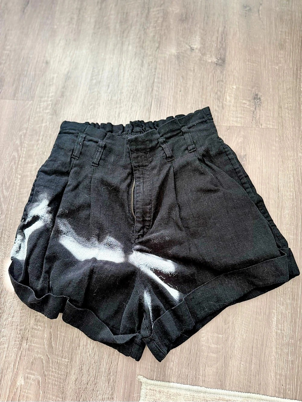 Abercrombie & Fitch High Waist Black Shorts Size Small